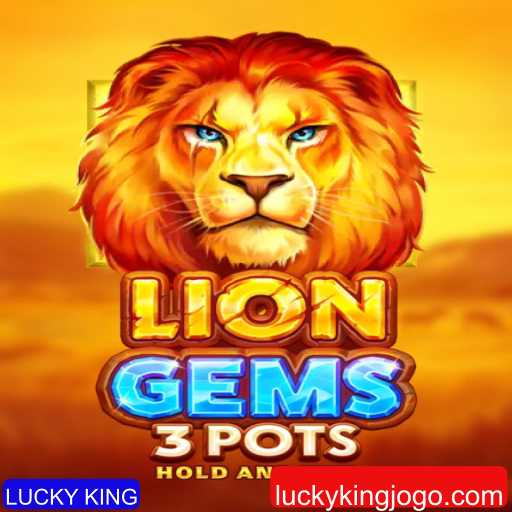 LionGems3pots: A Aventura do LUCKY KING no Mundo dos Jogos Digitais